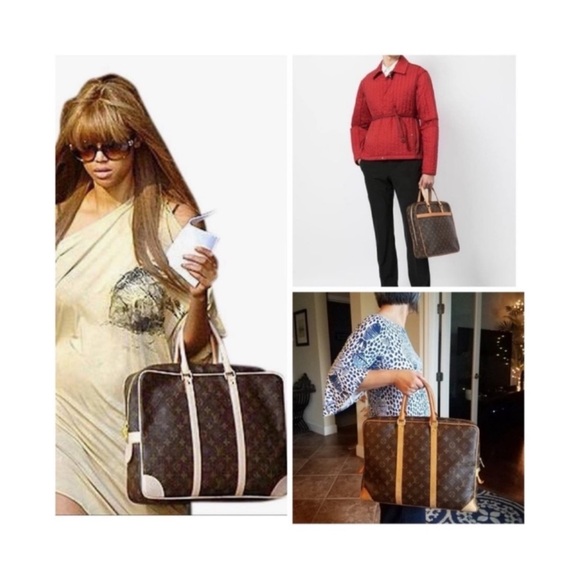 🩵CLASSIC🩵LOUIS VUITTON PORTE DOCUMENTS VOYAGE BRIEFCASE - Picture 14 of 15